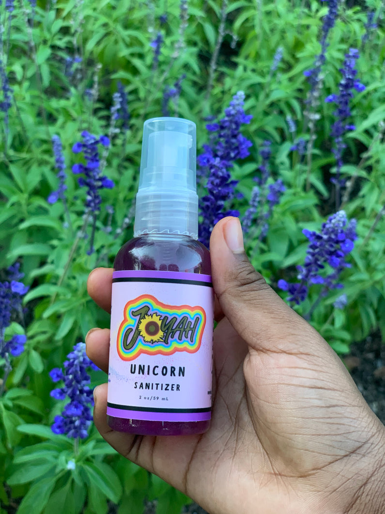 joyah products, hand sanitizer, unicorn hand sanitizer, lavender hand sanitizer
